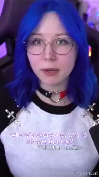 Hate flies tiktok petite curvy bigtits bigboobs bigass bluehair goth 