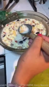 Preparando ensalada de frutas part 2