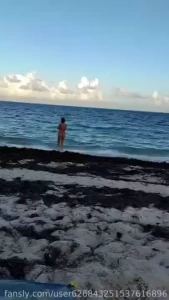 Me gusta sentir las olas en mi cuerpo