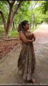 Ayer salimos a caminar buscando lugares para unas fotos el vestido no part 2