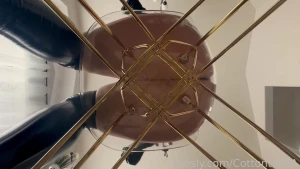 Fuck i m so horny for you right now i want you to come be my new chair