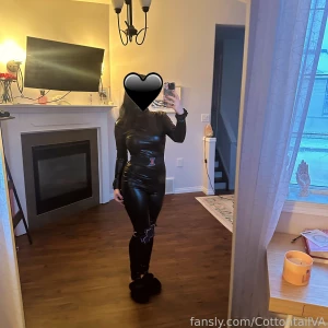 Starting out the month of february right with a sexy latex body suit part 6