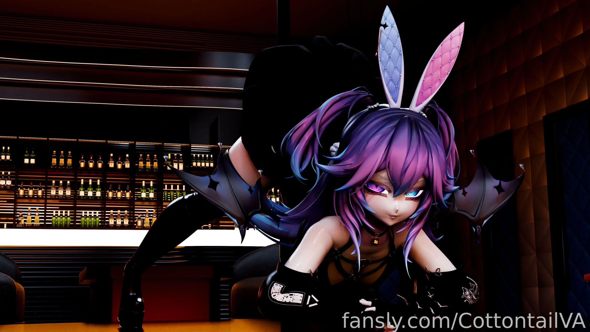 Could you say no to an ass like that inari_115 lewdtuber bunnygirl 3d part 1 