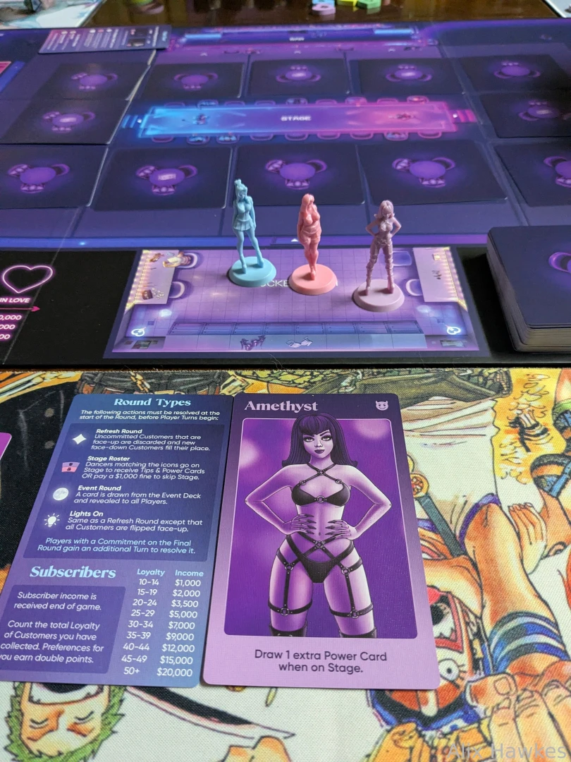 Board game with the hoes - australian boardgame about working the 