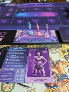 Board game with the hoes - australian boardgame about working the