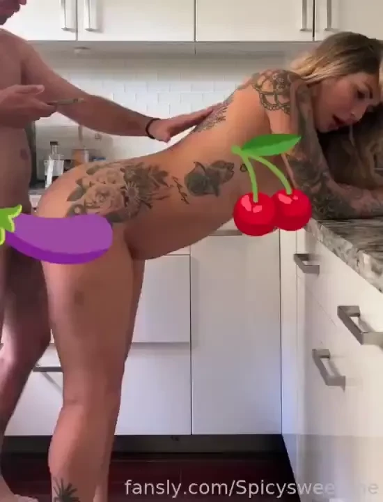 It s hard for me to cook when daddy wants to drill me hard bent over 