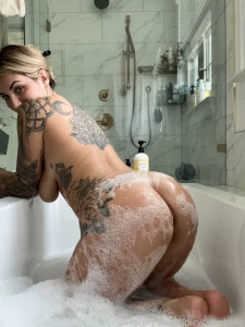 Bath time is always with me on all fours begging you to cum in my