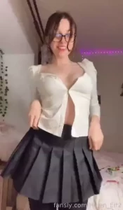 Ooops schoolgirl teen smalltits school upskirt naughtygirl striptease