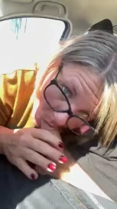 Running errands and i took a quick blowjob break roadhead blowjob bj