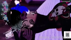 Eating out darktouchvr from behind amp enjoying every second