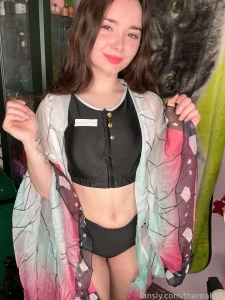 Little sneak peek of my new outfit cosplay selfie pics showingoff part 8