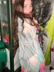 Little sneak peek of my new outfit cosplay selfie pics showingoff part 7