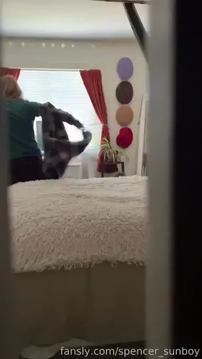 Usually your roommate makes dinner and chats with you after he gets 