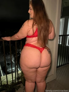 She looks so good in red prettyplsgemini chubby thick fat bigbooty