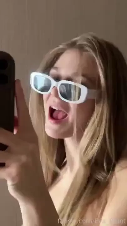 I m wearing glasses and nothing else but that makes me look even 