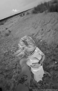 Braless baby blue transparent dress white pantie amp toe nails photo