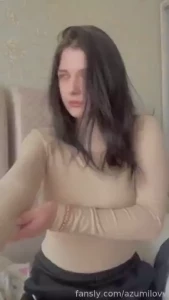 Your sister is horny and seduces you with her tits and hole ovulation