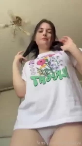 Fooling around a bit in tiktok barelylegal bigtits petite shy young part 1