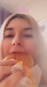 Junk food is my weakness how delicious it is blonde curvy gamer egirl