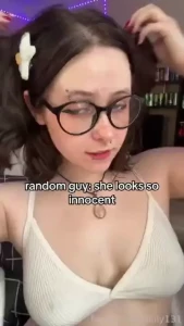Just wait till the end video fyp teen curvy dildo boobs fun tits cute