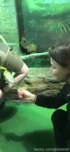 Feeding a lizard today babyface cute sweet daddysgirl gfe girlnextdoor