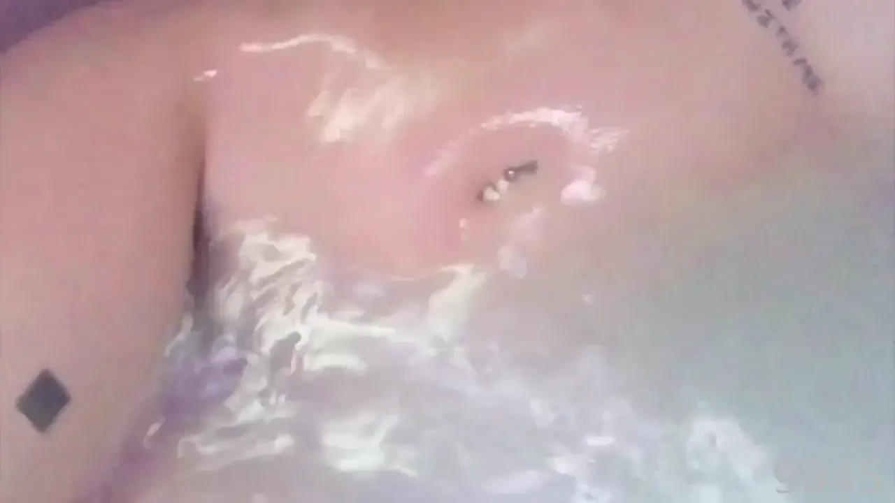 In the bath water bath wet pool naked ass pussy fyp 