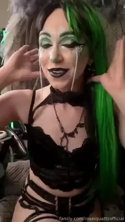 Poison goth e-girl affirmation pov xp sidequest self care prompt part 7 