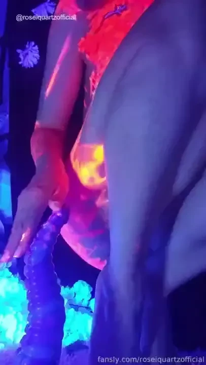 Cosplay oc - v3r-0n-1ca is bred by a tentacle on their home planet 