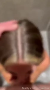 44 watch me suck his cock while bouncing on my dildo and getting