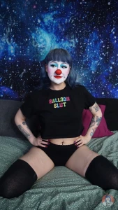 Uk clown clowngirl british tattoos cute petite part 3