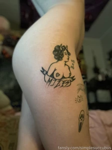 Big boobs and tattoos that s what sexy bitches are made of fyp nude part 7