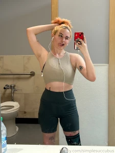 Gym buice gym buice fyp lewd sfw gym workout tattooed egirl part 1