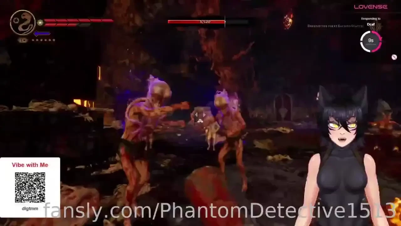 Punishing while being punished fyp vtuber lewdtuber hentai anime cute 