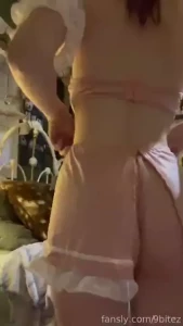 Playing with my ass in my new outfit ass 18 cosplay assgrab