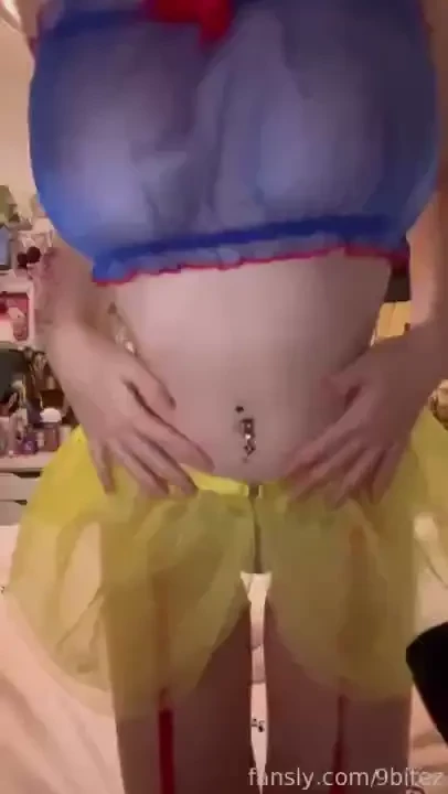 I playing with my tits cosplay lingerie bigboobs 18 egirl 