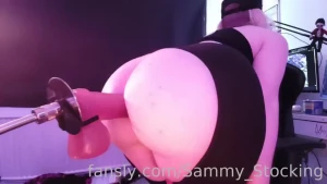 Okay the bigger one is so much harder to use on the machine but it