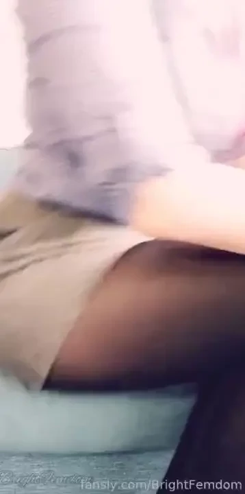 Mini clip three part nylon edging task you like watching porn in your 