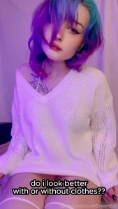 I mean i hope you love me no matter what i m wearing alt scene emo