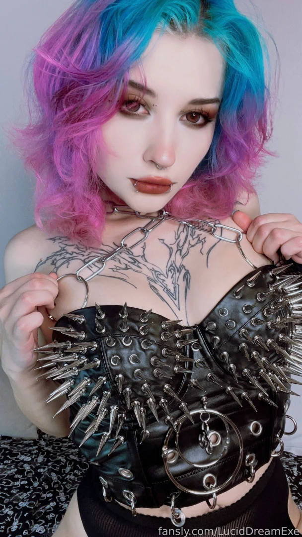 Can i lick you pretty please __ emo scene anime tits boobs hugetits 