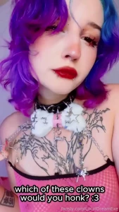 You can choose only one lt 3 emo egirl shorthair anime hentai cutie