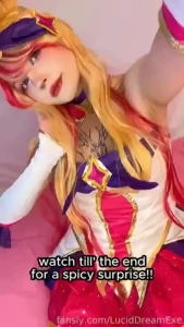 Can i get some slaps sir lt 3 egirl anime waifu cosplay ahri bigass