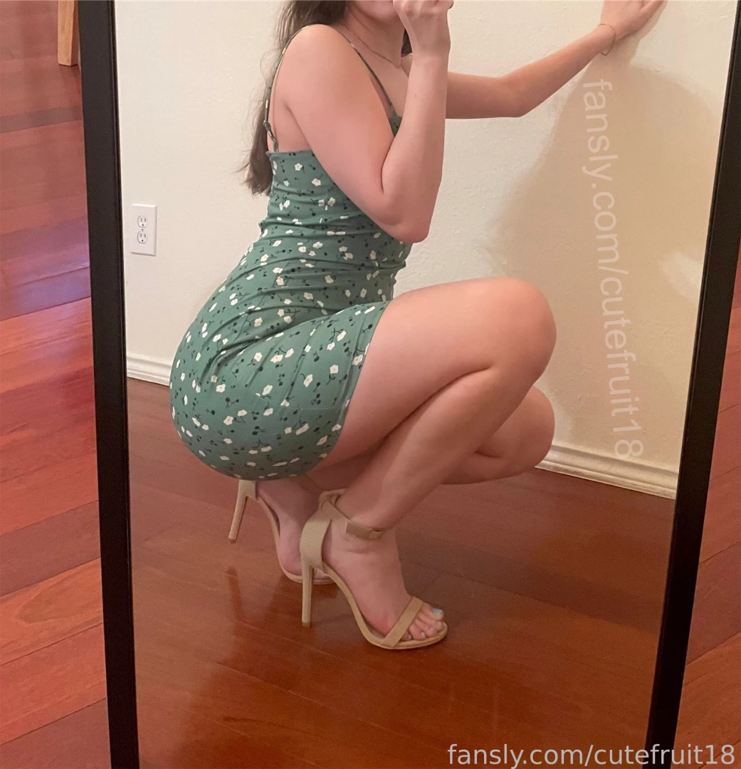 Mini dress high heels - panties part 3 