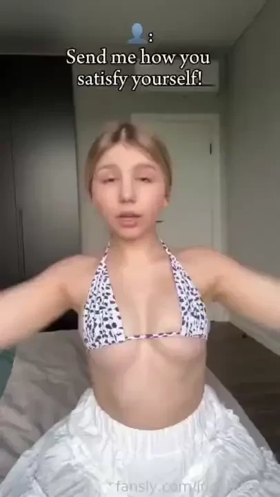 And how do you satisfy yourself suck swimsuit bikini blonde babyface 