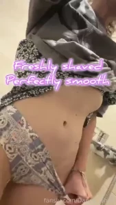 Had laser hair removal today just as i do every month to stay smooth