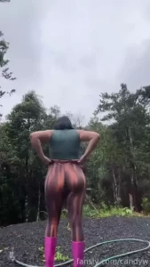 Fill me up hairypussy custom phat sexy tan nsfw ass bigbutt slut twerk part 1
