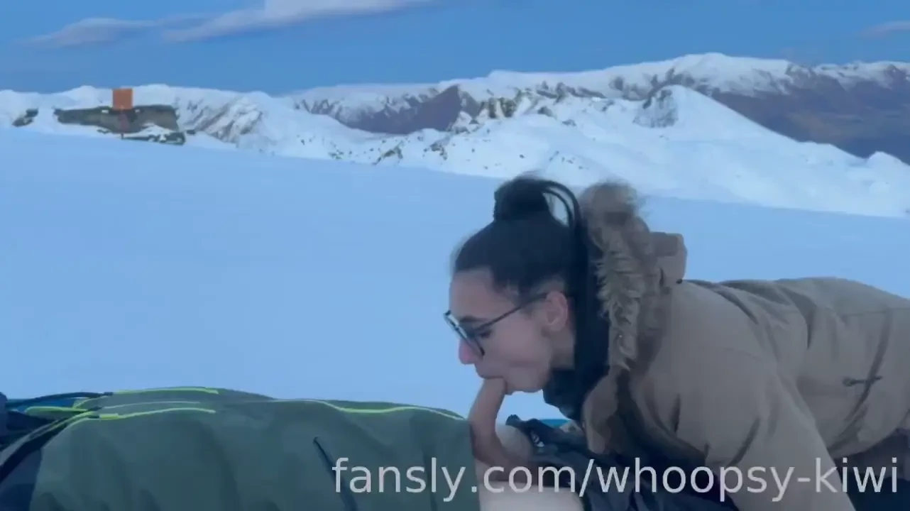 I got some special treatment today in my town the frisky peaks an 