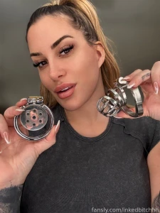 I want your cock shrinking in your chastity cage chastitycage sph