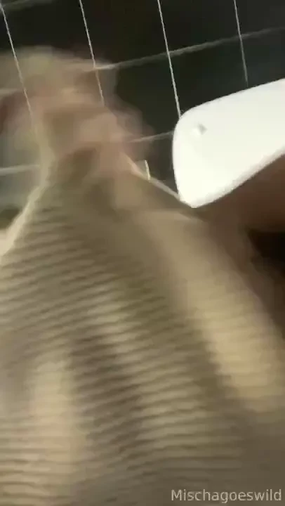 A pee in this public bathroom - with flashes and close ups pee 