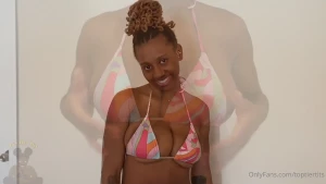 toptiertits - Full video - ciara titfuck in pink and blue bikini ciara is a hot milf 