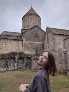 I m on a small vacation in armenia before coming back to italy to part 1